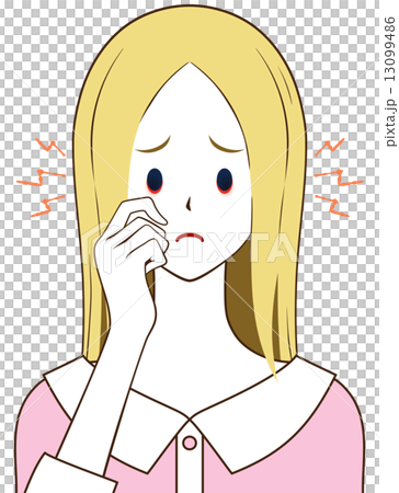 女性 目の充血 女性 目の充血 13099486