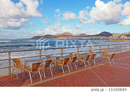 Spain. Canary Islands. Gran Canaria island. Las Palmas de Gran C 13100694