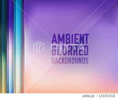set of vector blurred backgrounds concepts illustrations 13101318