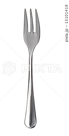 Dessert fork isolated on white background Dessert fork isolated on white background 13101419