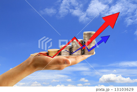 Financial success concept 13103629