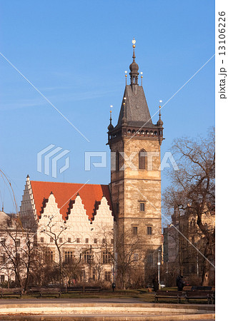 Prague at sunset 13106226