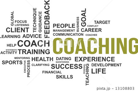 word cloud - coaching 13108803