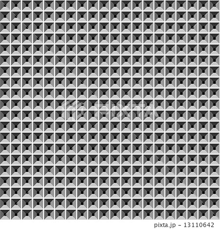 Seamless geometric relief texture. 13110642