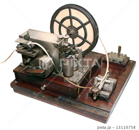 vintage morse telegraph machine vintage morse telegraph machine 13110758
