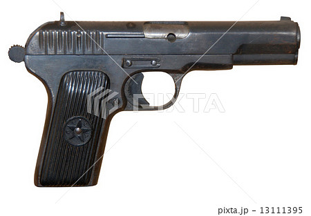 isolated rusty obsolete vintage personal pistol isolated rusty obsolete vintage personal pistol 13111395