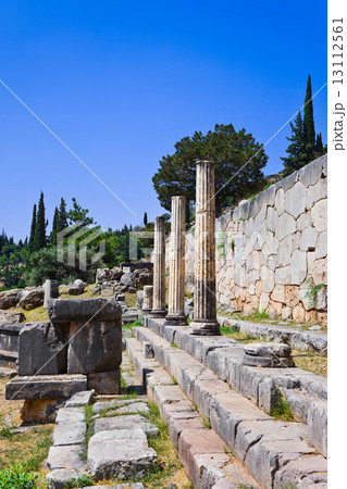 Ruins of the ancient city Delphi, Greece Ruins of the ancient city Delphi, Greece 13112561