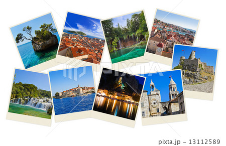 Stack of Croatia travel photos Stack of Croatia travel photos 13112589