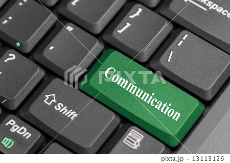 Communication on keyboard 13113126