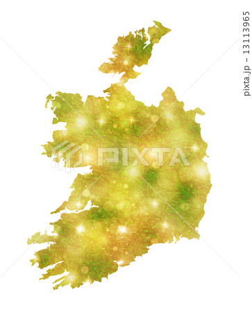 アイルランド　地図　国 13113965