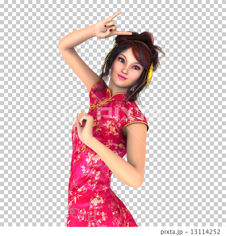 若い女性 13114252