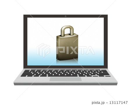 南京錠とPC 南京錠とPC 13117147