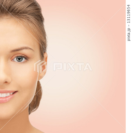 beautiful young woman face beautiful young woman face 13119654