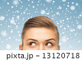 close up of beautiful female eyes 13120718