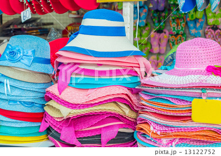 Colorful summer hats for sale 13122752