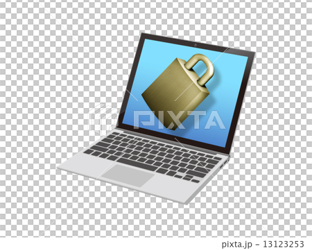南京錠　ノートパソコン 13123253