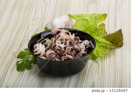 Boiled octopus 13126097