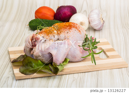 Raw chicken 13126227