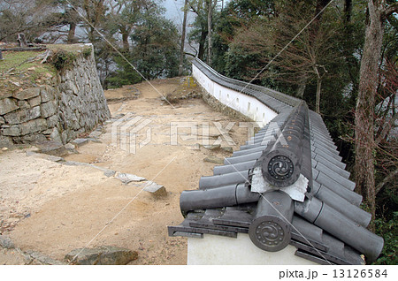 備中松山城の土塀 備中松山城の土塀 13126584