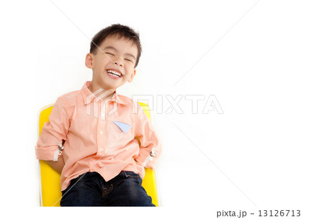 Asian Family on White Background Asian Family on White Background 13126713