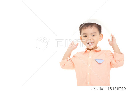Asian Family on White Background Asian Family on White Background 13126760