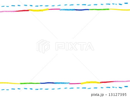 点線 線 フレーム 枠 のイラスト素材 13127395 Pixta