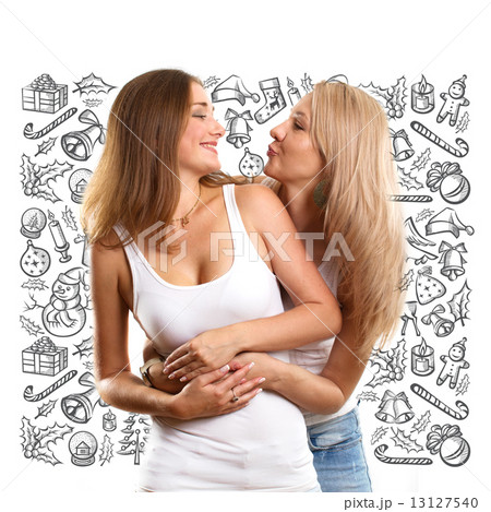 Women Looking For Christmas Gifts 13127540