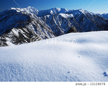 冬の荒川岳 冬の荒川岳 13128078