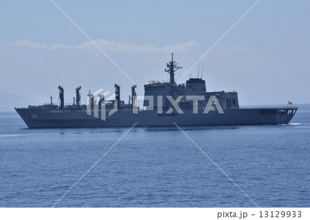 海上自衛隊 補給艦 ましゅう (左舷) 13129933