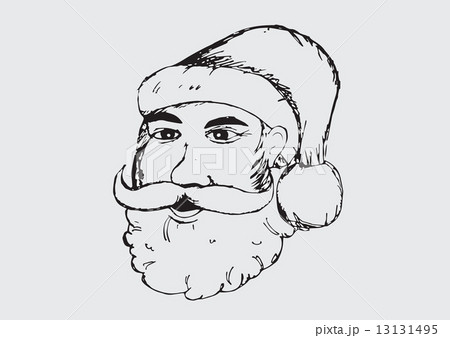 Santa Claus for Christmas hand drawn 13131495