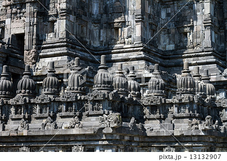 Bas-reliefs in Prambanan temple, Yogyakarta, Java island, Indonesia 13132907