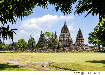 Prambanan temple, Yogyakarta, Java island, Indonesia Prambanan temple, Yogyakarta, Java island, Indonesia 13132919