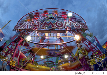 Fun Fair Carnival Luna Park panoramic wheel 13133301