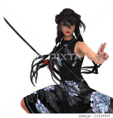 女性剣士 13134424