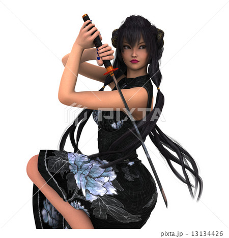 女性剣士 13134426