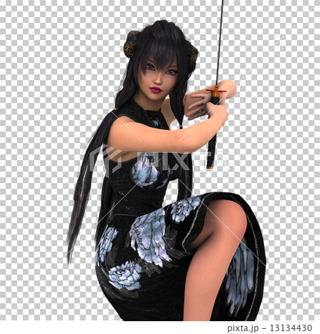 女性剣士 13134430