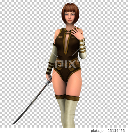 女性剣士 13134433