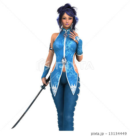 女性剣士 13134449