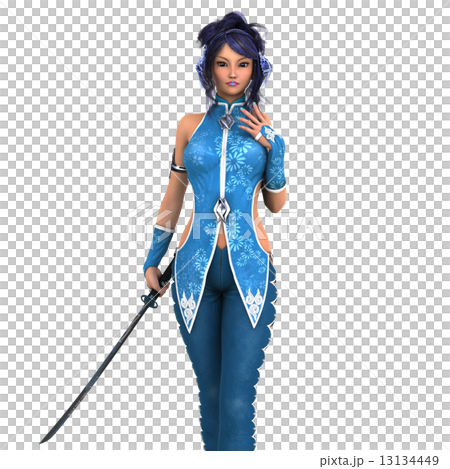 女性剣士 13134449