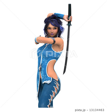 女性剣士 13134463