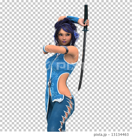 女性剣士 13134463