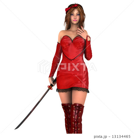 女性剣士 13134465