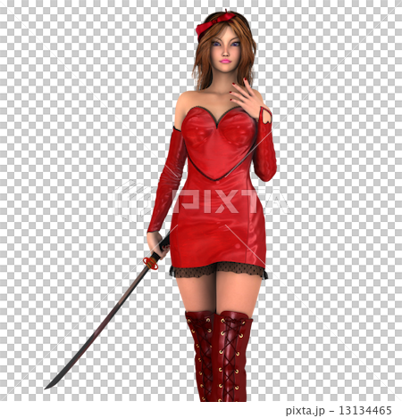 女性剣士 13134465