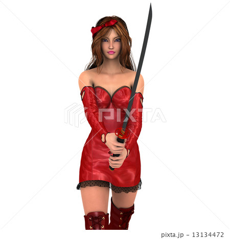 女性剣士 13134472