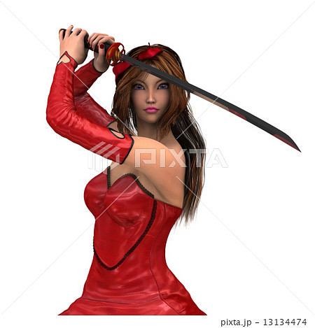 女性剣士 13134474