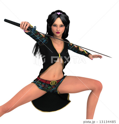 女性剣士 13134485