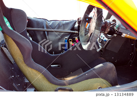 GTカーの運転席(バケットシート)の写真素材 [13134889] - PIXTA