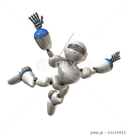 自由落下するロボット 自由落下するロボット 13134933