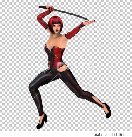 女性剣士 13136131