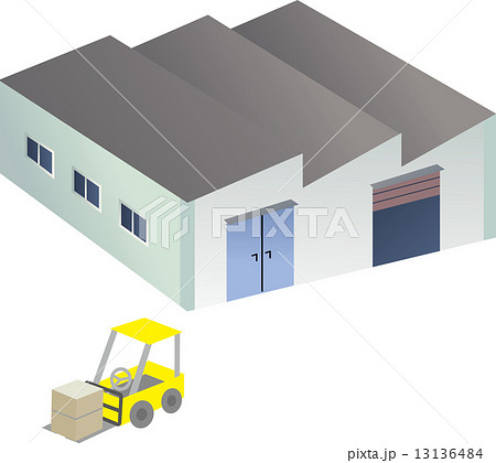 Factory Illustration Stock Illustration